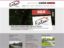 Tablet Screenshot of eatonrealty.ca